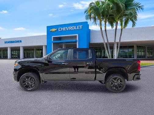 Black 2026 Chevrolet Silverado 1500 Custom Trail Boss