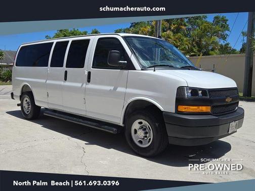 Summit White 2025 Chevrolet Express 3500 LS
