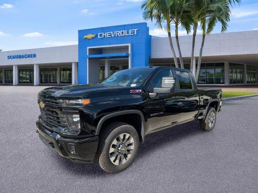Black 2026 Chevrolet Silverado 2500 Custom