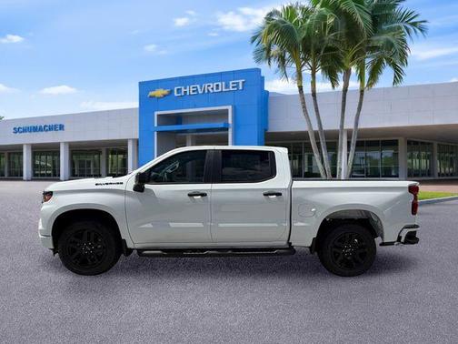 Summit White 2026 Chevrolet Silverado 1500 Custom