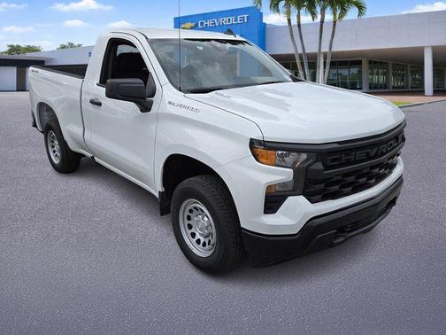 Summit White 2024 Chevrolet Silverado 1500 WT