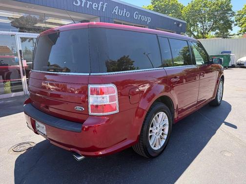 Ruby Red Metallic Tinted Clearcoat 2014 Ford Flex SEL