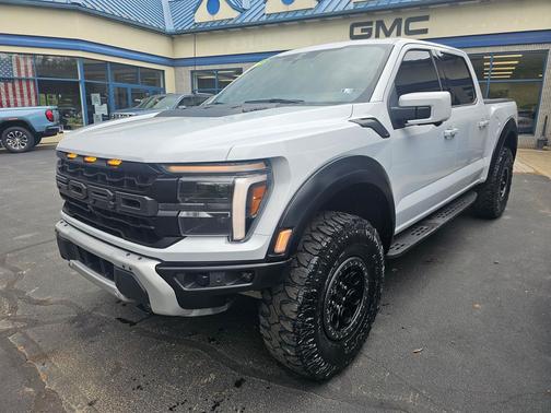 Space White Metallic 2025 Ford F-150 Raptor