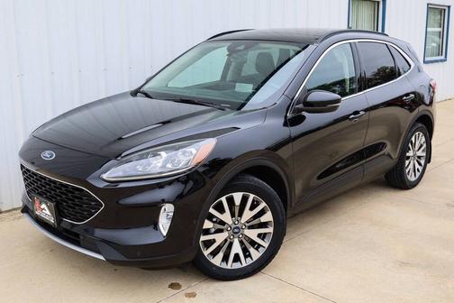 Agate Black Metallic 2020 Ford Escape Titanium AWD