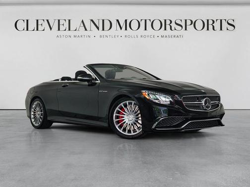 Black 2017 Mercedes-Benz AMG S 65 S 65 AMG