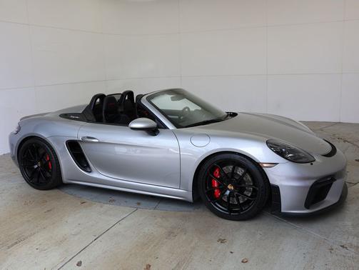 GT Silver Metallic 2022 Porsche 718 Spyder Base