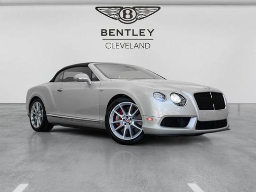 Beige 2014 Bentley Continental GT V8 S