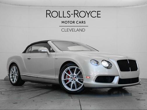 Beige 2014 Bentley Continental GT V8 S