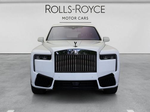 White 2025 Rolls-Royce Cullinan Black Badge