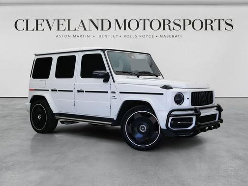G MANUFAKTUR Moonlight White magno 2022 Mercedes-Benz AMG G 63 4MATIC