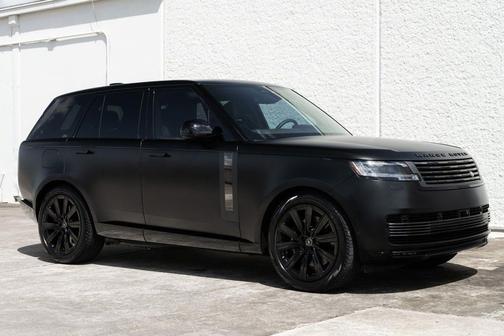 Santorini Black Metallic 2025 Land Rover Range Rover P615 SV