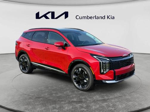 Red 2026 Kia Sportage SX-Prestige