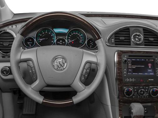 White Frost Tri-Coat 2017 Buick Enclave Leather