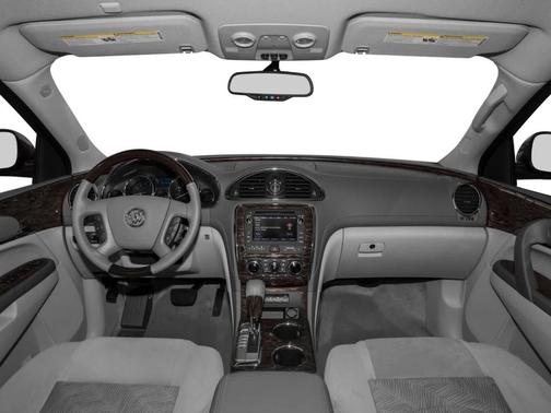 White Frost Tri-Coat 2017 Buick Enclave Leather