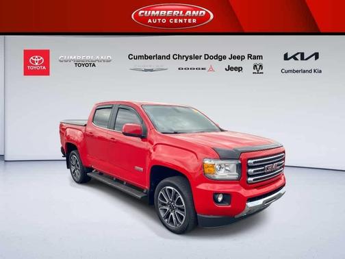 Cardinal Red 2015 GMC Canyon SLE Truck