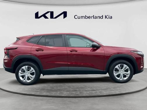 Crimson Metallic 2024 Chevrolet Trax LS