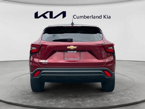 Crimson Metallic 2024 Chevrolet Trax LS