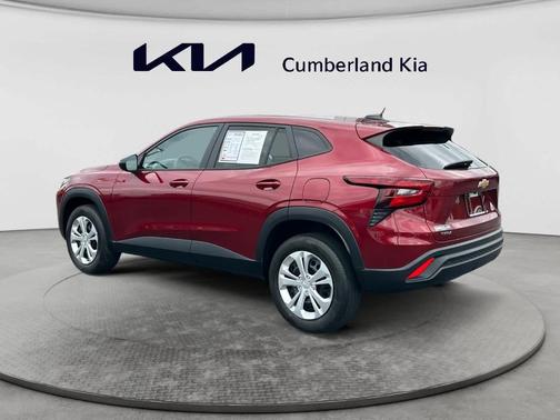 Crimson Metallic 2024 Chevrolet Trax LS