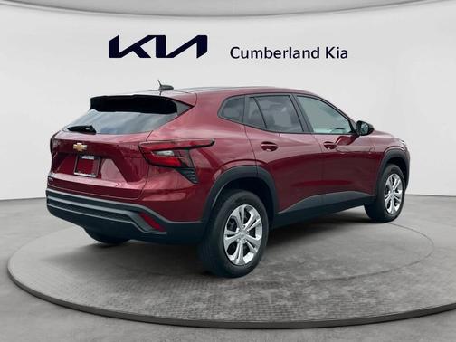 Crimson Metallic 2024 Chevrolet Trax LS