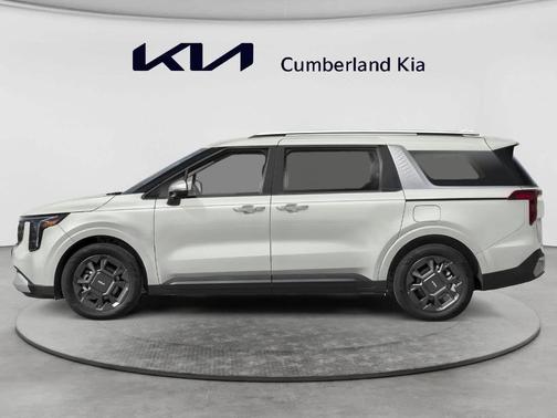 Ivory Silver 2026 Kia Carnival Hybrid EX