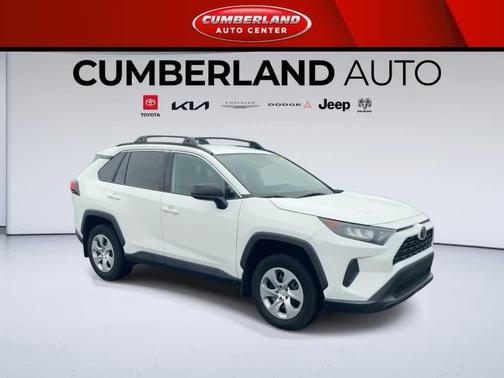 Super White 2021 Toyota RAV4 LE