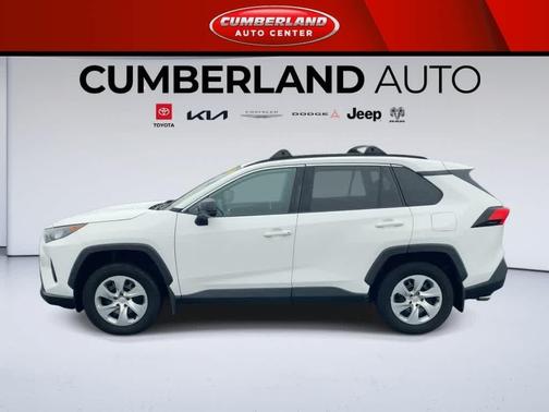 Super White 2021 Toyota RAV4 LE