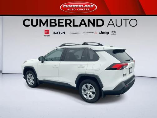 Super White 2021 Toyota RAV4 LE