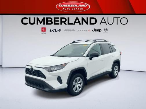 Super White 2021 Toyota RAV4 LE