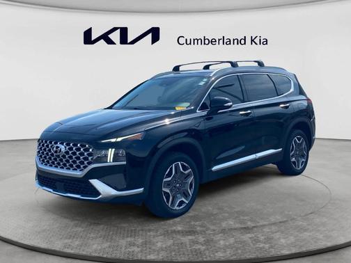 Twilight Black 2021 Hyundai SANTA FE HEV Limited
