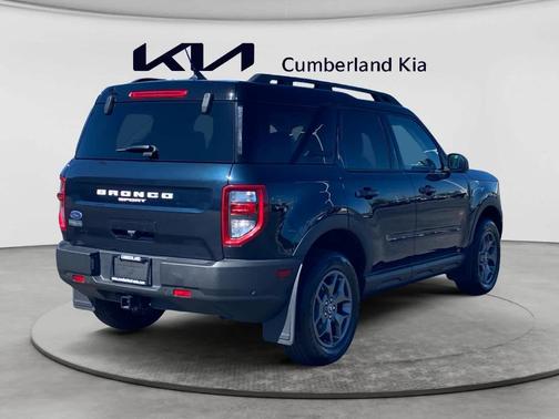 Alto Blue Metallic Tinted Clearcoat 2023 Ford Bronco Sport Badlands