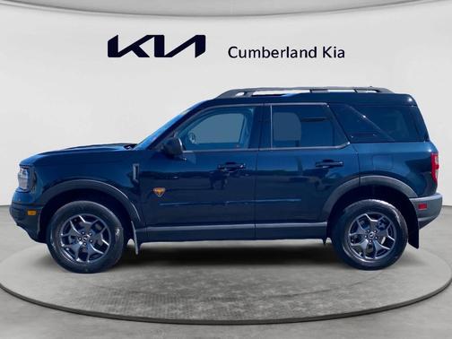 Alto Blue Metallic Tinted Clearcoat 2023 Ford Bronco Sport Badlands