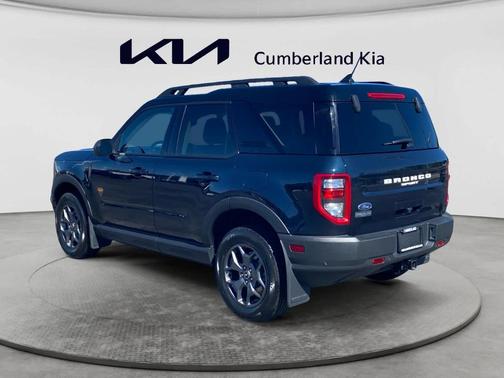 Alto Blue Metallic Tinted Clearcoat 2023 Ford Bronco Sport Badlands