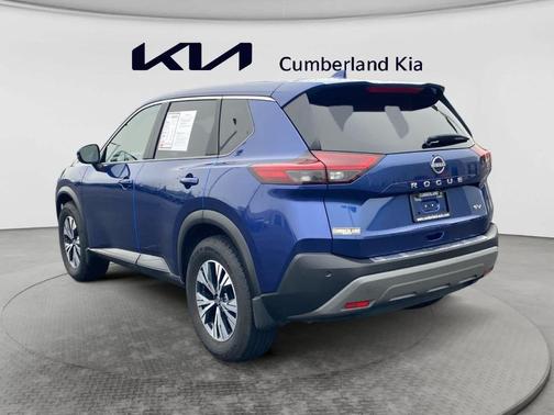 Caspian Blue 2022 Nissan Rogue SV