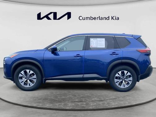 Caspian Blue 2022 Nissan Rogue SV