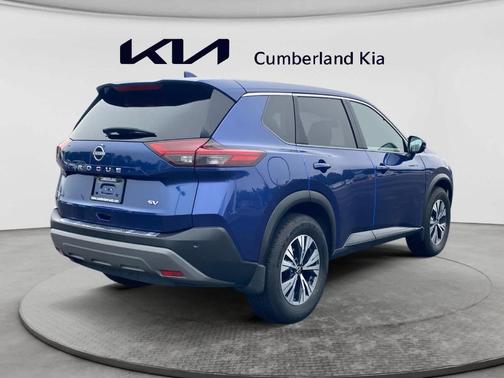 Caspian Blue 2022 Nissan Rogue SV
