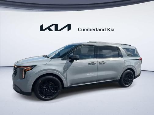 Ceramic Silver 2026 Kia Carnival Hybrid SX