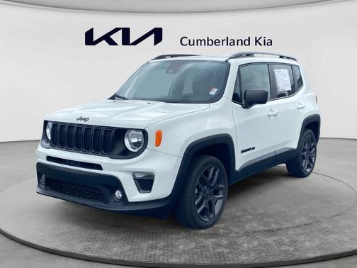 Alpine White Clearcoat 2021 Jeep Renegade Latitude