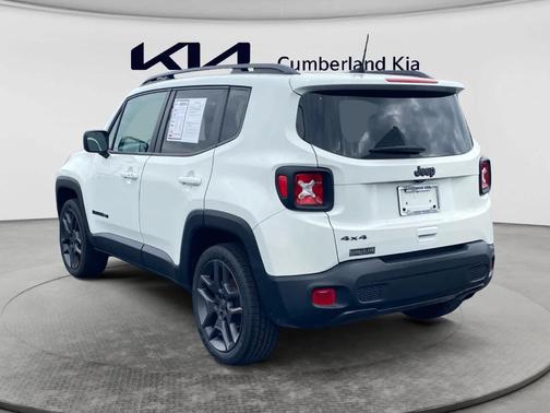 Alpine White Clearcoat 2021 Jeep Renegade Latitude