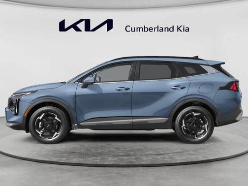 Blue 2026 Kia Sportage Hybrid EX
