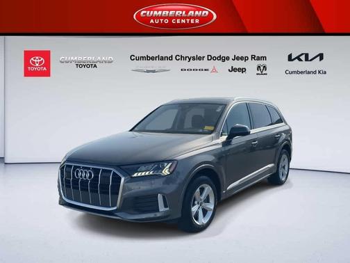 Samurai Gray Metallic 2024 Audi Q7 45 Premium Plus