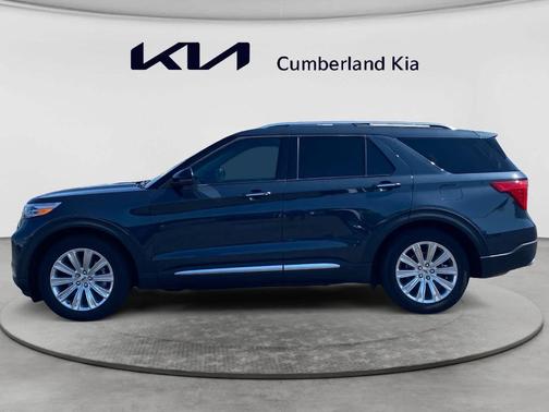 Stone Blue 2024 Ford Explorer Limited