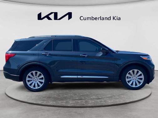 Stone Blue 2024 Ford Explorer Limited