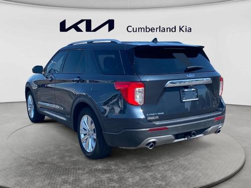 Stone Blue 2024 Ford Explorer Limited