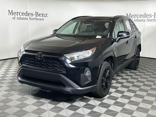 Midnight Black Metallic 2021 Toyota RAV4 XLE