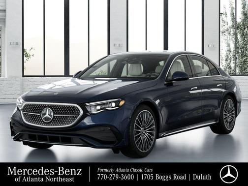 Nautical Blue 2026 Mercedes-Benz E-Class E 350 4MATIC