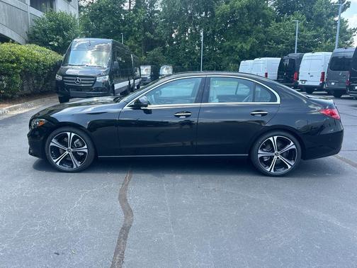 Black 2025 Mercedes-Benz C-Class C 300 4MATIC