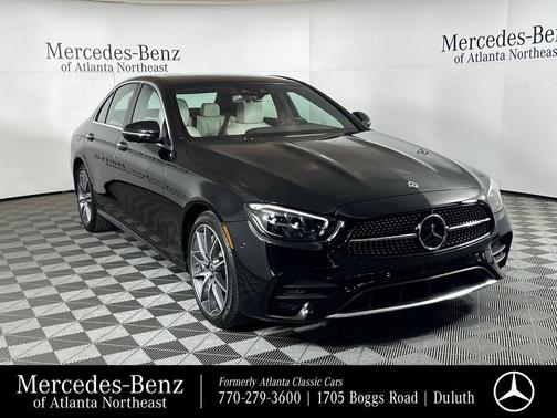 Black 2023 Mercedes-Benz E-Class E 350 4MATIC