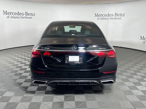 Black 2026 Mercedes-Benz E-Class E 350 4MATIC