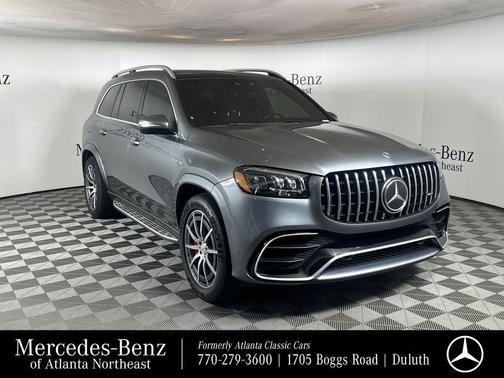 Selenite Gray Metallic 2021 Mercedes-Benz AMG GLS 63 Base 4MATIC