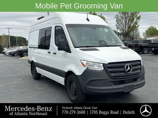 White 2025 Mercedes-Benz Sprinter 2500 144 WB